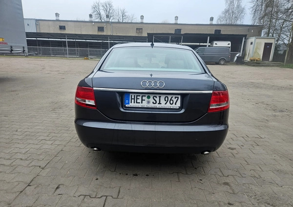 Audi A6 cena 22900 przebieg: 190307, rok produkcji 2008 z Tuczno małe 154